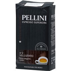 Pellini. Superiore Veiutato (молотый) 250 гр. мягкая упаковка