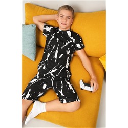 Хлопковый костюм для мальчика Happyfox