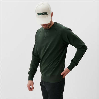 Толстовка мужская MIST Men's collection, размер 54, зелёная