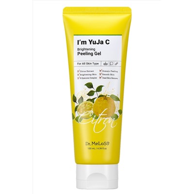 Dr.MeLoSo Пилинг-гель для лица с витамином C / I'm YuJa C Brightening Peeling Gel, 130 мл KRISTALLER, 1112016