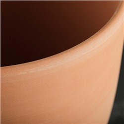 Горшок для цветов «Терра №6», керамический, с поддоном, 8.9 л, терракот