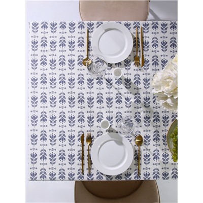 Скатерть «Доляна» Air flowers, размер 145×220 см