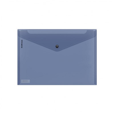 Папка с кнопкой  А4 160мкм 50289 Glossy Classic полупрозрачная ассорти ErichKrause