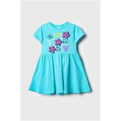 Платье трикотажное для девочек PLAYTODAY, 1243952