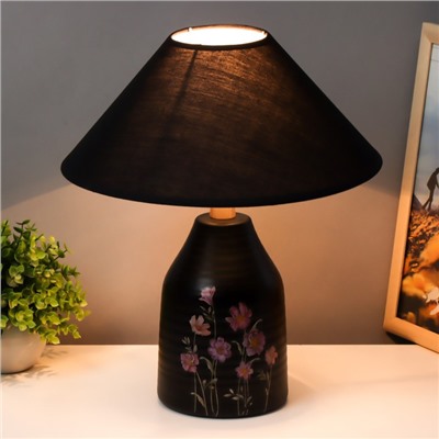 Настольная лампа «Астранция» 1×40 Вт E14 серый 30×30×38 см RISALUX