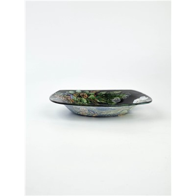 Тарелка суповая новогодняя «Зимние истории», 20×20 см