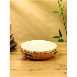 Сувенирный музыкальный инструмент «Бубен», 19×19×7 см, махагон