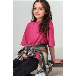 Футболка оверсайз для девочки Happyfox