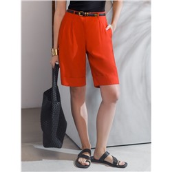 Шорты-бермуды из плотного лиоцелла