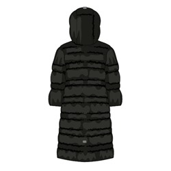 Пальто текстильное с полиуретановым покрытием для девочек