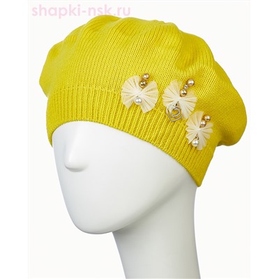 03-4-S Берет для девочки (52-54)