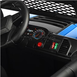 Электромобиль "Круиз" на аккумуляторе, с р/у управлением, в коробке (синий)