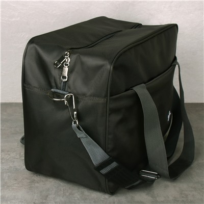 Сумка дорожная 40х22х31 см / BAG-65721/3 /уп 30/серая