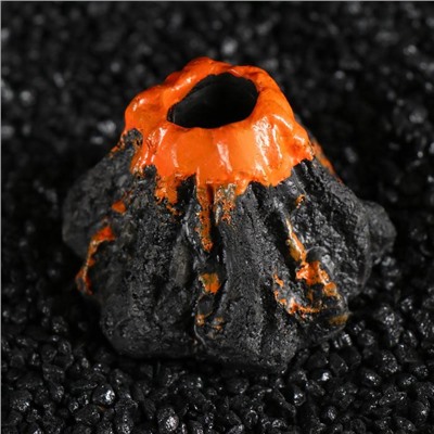 Грот с распылителем «Вулкан», 7×6.5×4.5 см