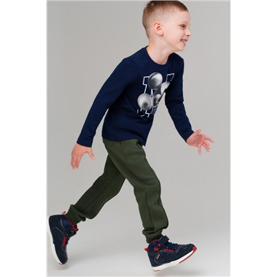 Фуфайка трикотажная для мальчиков (футболка с длинными рукавами) PLAYTODAY, 1185726