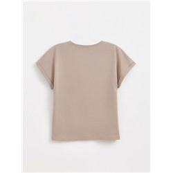 Футболки CONTE LD 1787 Футболка с манжетами «Love your garden»