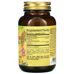 Solgar, Экстракт листьев зеленого чая, 60 растительных капсул