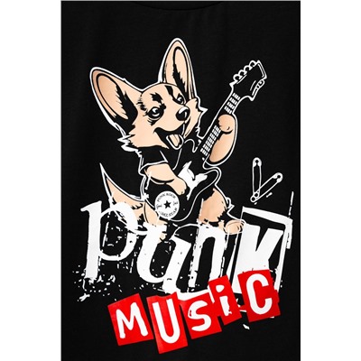 Комплект трикотажный для девочек: фуфайка (футболка), шорты PLAYTODAY, 1240079