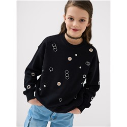 Толстовка трикотажная для девочек