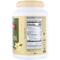 NutriBiotic, Сырой натуральный рисовый белок с ванилью, 600 г (1,3 фунта)
