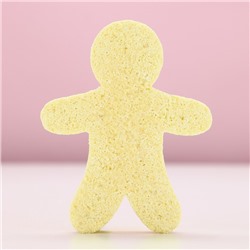 Бомбочка для ванны «Человечек», 100 г, аромат цитруса, Чистое счастье