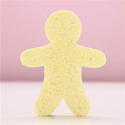 Бомбочка для ванны «Человечек», 100 г, аромат цитруса, Чистое счастье