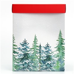 Коробка подарочная новогодняя складная с 3D эффектом «Сказочных моментов», 18×14×23 см