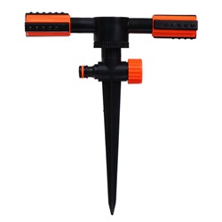 Распылитель 2-лепестковый, под коннектор, на пике, пластик, DUO