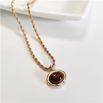 Колье "ТИГРОВЫЙ ГЛАЗ"