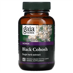Gaia Herbs, Single Herbs, Black Cohosh, 60 Vegan Liquid Phyto-Caps