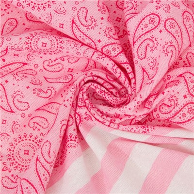 Полотенце - пештемаль для ванны «Этель. Персия», 90×170 см, розовое