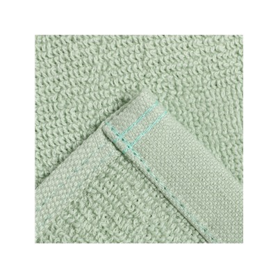 Полотенце махровое Love Life Border, 70×130 см, цвет оливковый, 100% хлопок, 380 г/м²