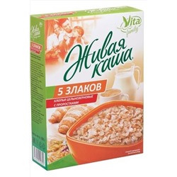 Каша живая "Vita" "5 злаков" МИКС пророщенное зерно+хлопья 300г ЭКОПРОДУКТЫ, 1190529