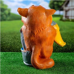 Садовая фигура из гипса «Кот-рыбак», 41×23×18 см