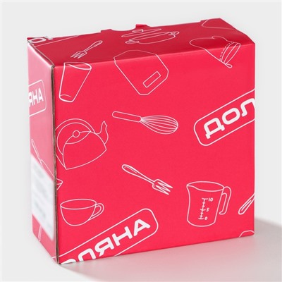 Форма для выпечки Доляна «Круг. Ланзо», 15×11.6 см, жаропрочная керамика, цвет белый