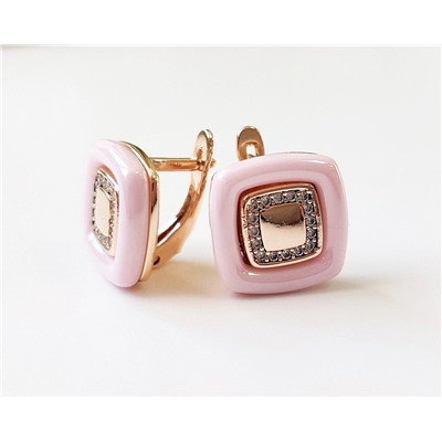 Серьги с керамикой