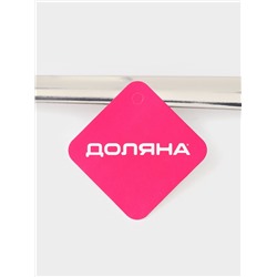 Шумовка Доляна Everyday, 38×11.5 см, нержавеющая сталь, толщина 3 мм, цвет серебряный