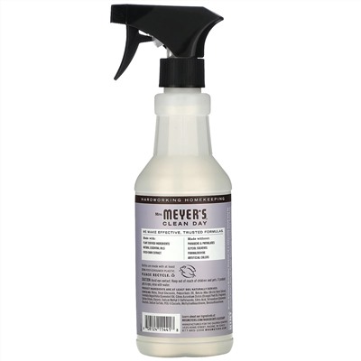 Mrs. Meyers Clean Day, универсальное повседневное чистящее средство, с ароматом лаванды, 473 мл (16 жидк. унций)
