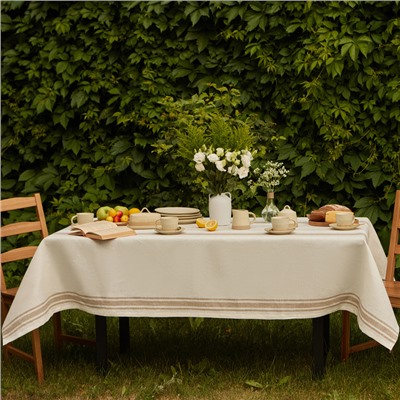 Скатерть SL HOME Persistent, 110×140 см, лён 100%, 260 г/м²