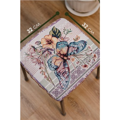 Подушка для мебели Сидушка на табурет квадратная НАТАЛИ, 1212114