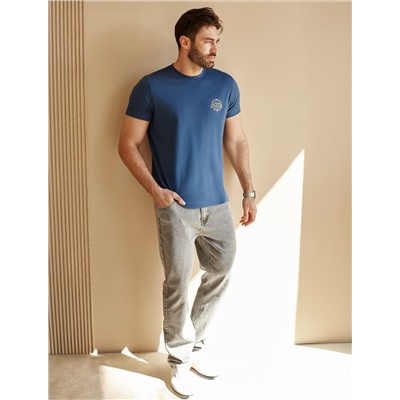 Футболка из премиального хлопка с авторским принтом