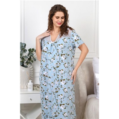 Ночная сорочка Модест-1 (Голубой)