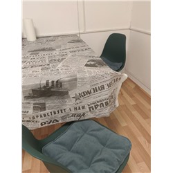 Скатерть «Газета» (ПВД, рулон 5 шт.) 110*180