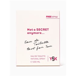 Туалетная вода женская Free Style Not a Secret, 100 мл