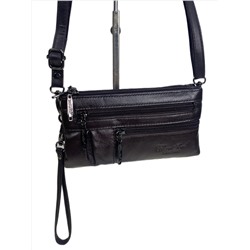 Женская сумка из натуральной кожи, цвет бордо