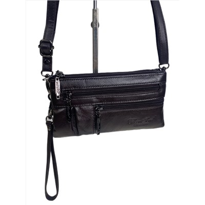 Женская сумка из натуральной кожи, цвет бордо