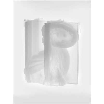 Молд для заливки «Дракоша Лилу», силикон, 4.2×6.5 см, высота 7.5 см, прозрачный