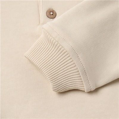 Толстовка детская MINAKU: Basic Line BABY, рост 62-68 см, бежевая