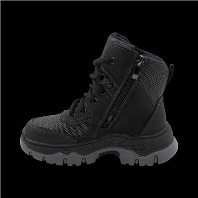 Ботинки мембранные на меху А2450 черные