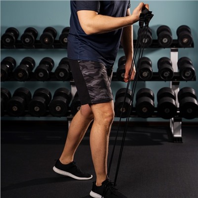 Эспандер ONLYTOP «Динамик-2» для лыжника, пловца, двойная резина с мягкими ручками